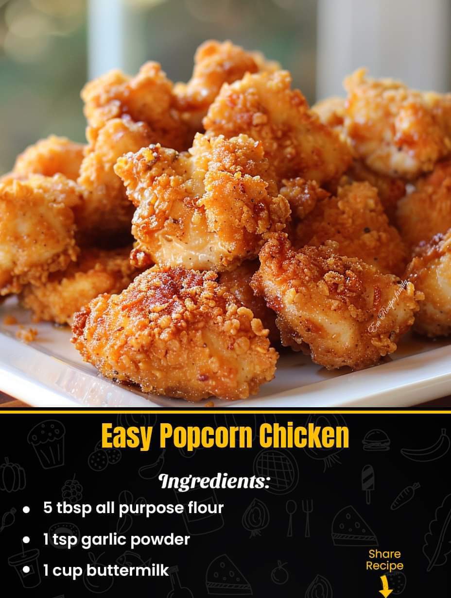 Easy Popcorn Chicken Recipe